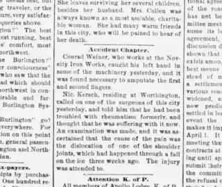 other Newspaper clipping from Feb 25, 1888 5970790