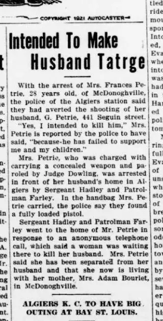 other Newspaper clipping from Aug 18, 1921 5971033
