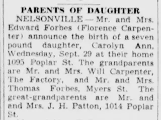 other Newspaper clipping from Oct 1, 1937 5971080
