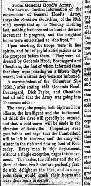 other Newspaper clipping from Nov 2, 1864 5971253