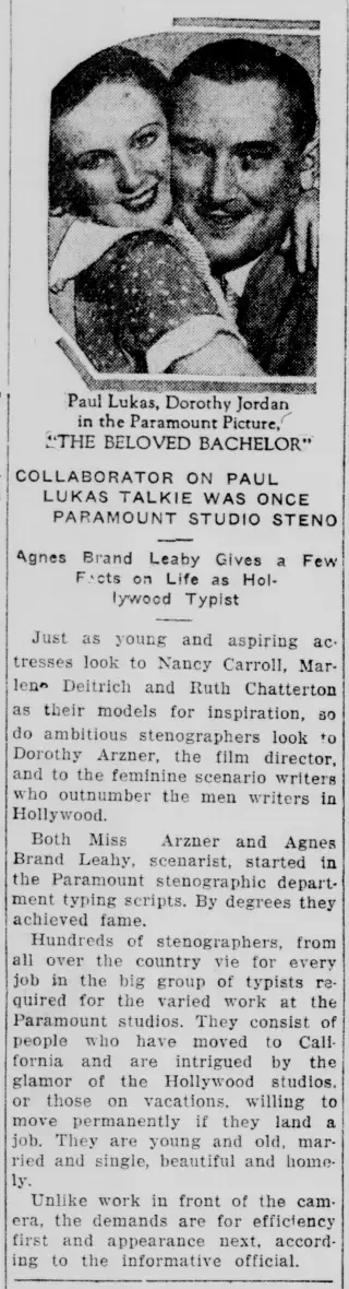 other Newspaper clipping from Nov 1, 1931 5972133