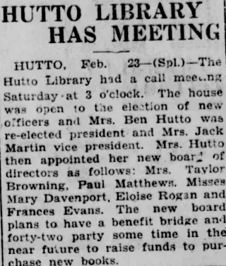 other Newspaper clipping from Feb 23, 1932 5972364