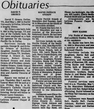 other Newspaper clipping from May 7, 1987 5972800