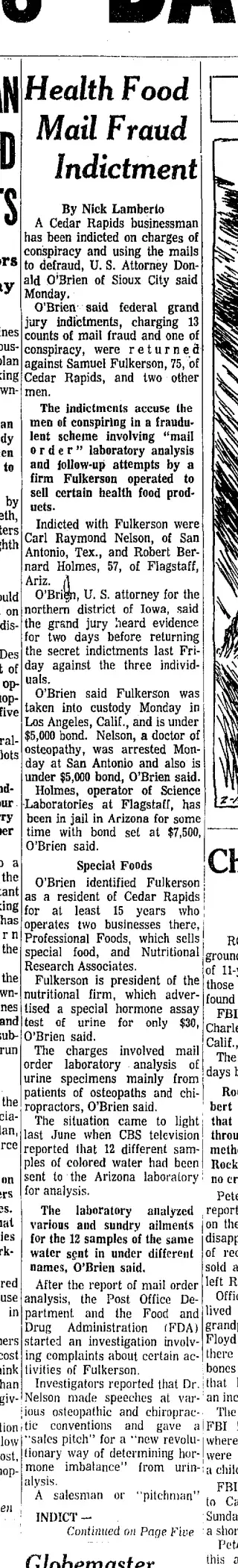 other Newspaper clipping from Feb 15, 1966 5973222