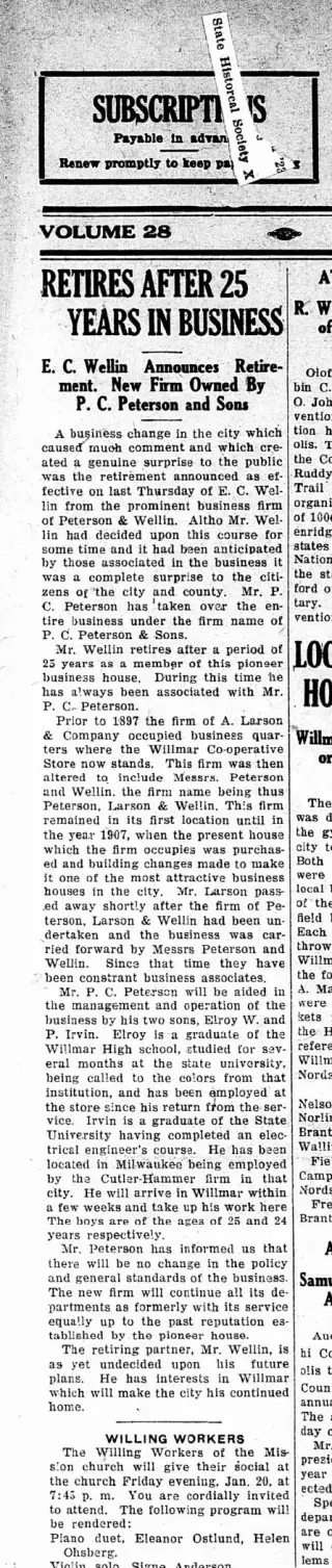other Newspaper clipping from Jan 18, 1922 5973297