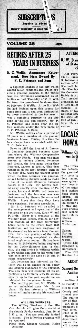 other Newspaper clipping from Jan 18, 1922 5973326