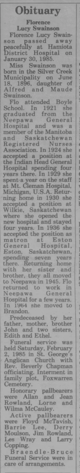 other Newspaper clipping from Feb 13, 1985 5973531