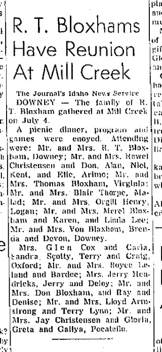 other Newspaper clipping from Jul 7, 1953 5973969