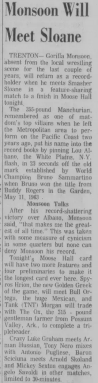 other Newspaper clipping from Feb 13, 1967 5974111