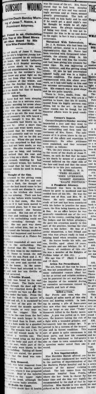 other Newspaper clipping from Dec 7, 1905 5974525
