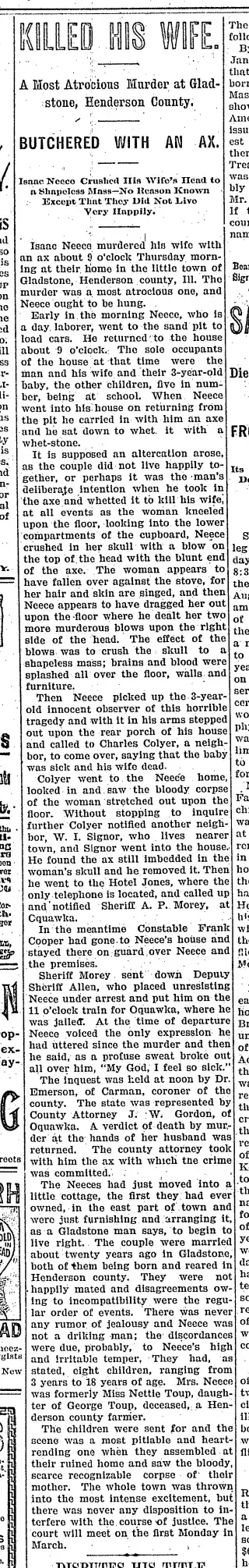 other Newspaper clipping from Feb 16, 1899 5974529