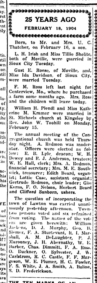 other Newspaper clipping from Feb 21, 1929 5974780