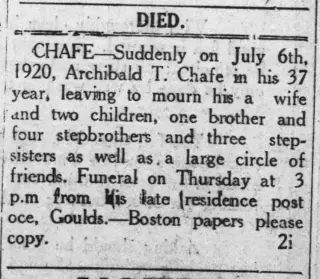 other Newspaper clipping from Jul 6, 1920 5974929