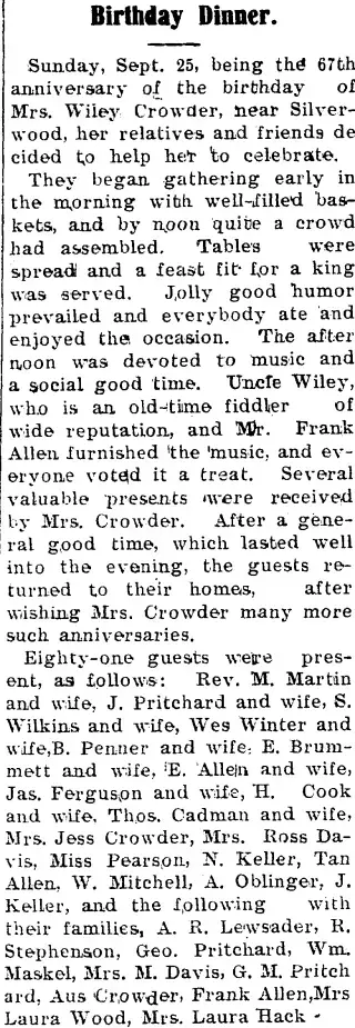 other Newspaper clipping from Sep 30, 1910 5974975