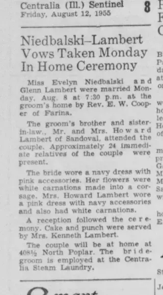 other Newspaper clipping from Aug 12, 1955 5975543