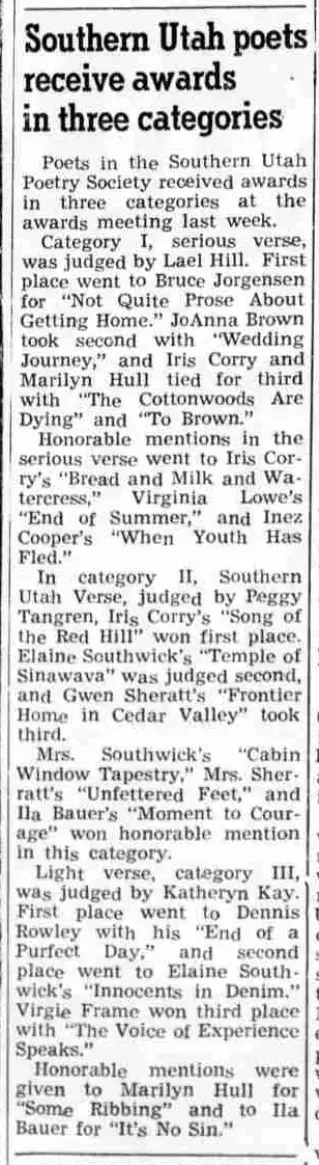 other Newspaper clipping from May 29, 1969 5975641