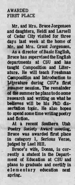 other Newspaper clipping from Jun 12, 1969 5975740