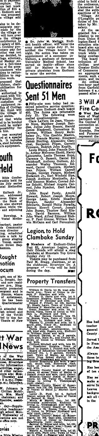 other Newspaper clipping from Jul 14, 1942 5976015
