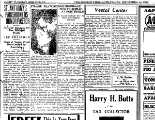 other Newspaper clipping from Sep 16, 1932 5976034
