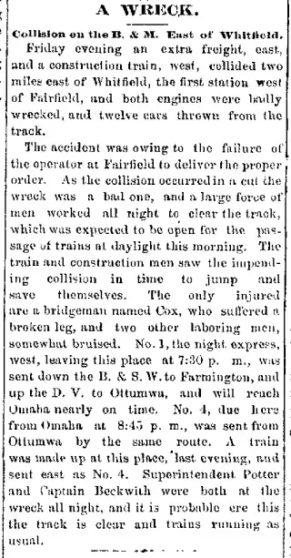 other Newspaper clipping from Oct 21, 1875 5976361