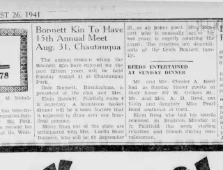 other Newspaper clipping from Aug 26, 1941 5976376