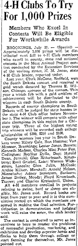 other Newspaper clipping from Jul 29, 1938 5976418