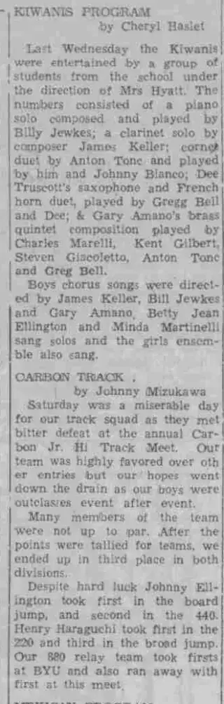 other Newspaper clipping from May 11, 1961 5976515
