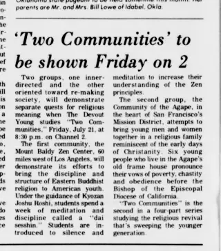 other Newspaper clipping from Jul 19, 1972 5976676