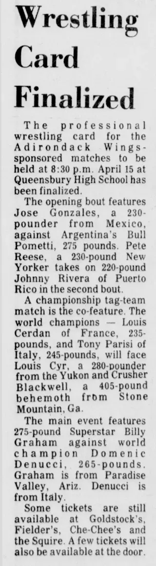 other Newspaper clipping from Apr 5, 1976 5976976