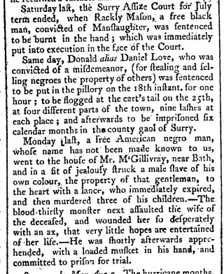 other Newspaper clipping from Oct 30, 1788 5976997