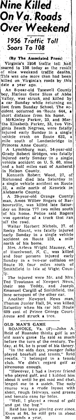 other Newspaper clipping from Feb 27, 1956 5977115