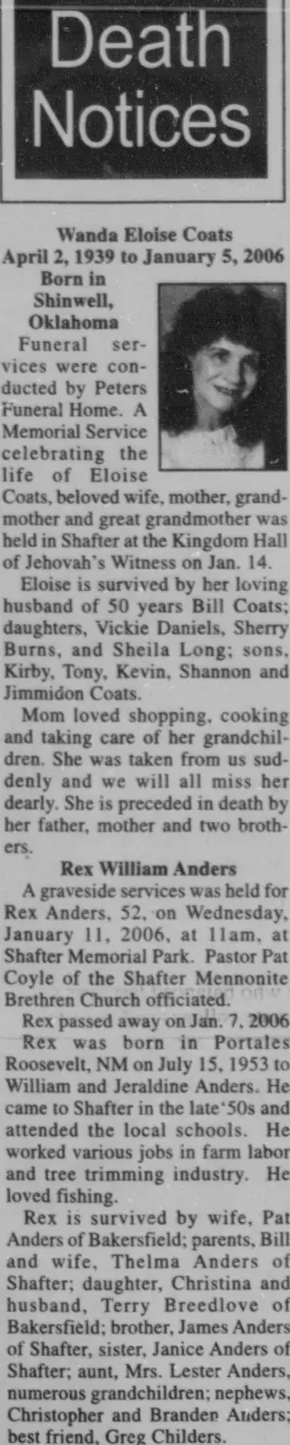 other Newspaper clipping from Jan 18, 2006 5977186