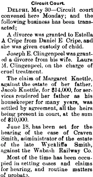 other Newspaper clipping from Jun 1, 1901 5978054
