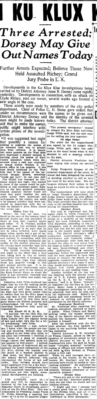 other Newspaper clipping from Apr 29, 1922 5978622