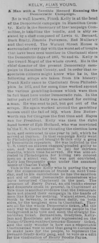 other Newspaper clipping from Nov 1, 1889 5978716