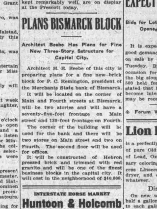 other Newspaper clipping from May 15, 1909 5978790