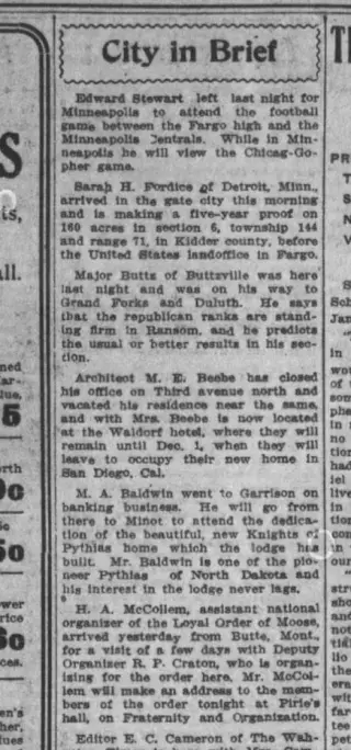 other Newspaper clipping from Nov 3, 1911 5978820