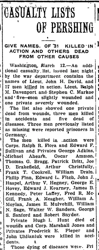 other Newspaper clipping from Mar 12, 1918 5978939