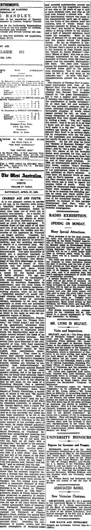 other Newspaper clipping from Apr 27, 1935 5979275