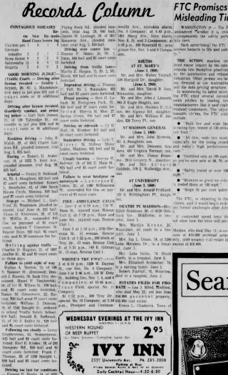 other Newspaper clipping from Jun 4, 1969 5979296