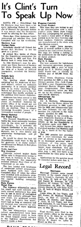other Newspaper clipping from May 22, 1963 5979419