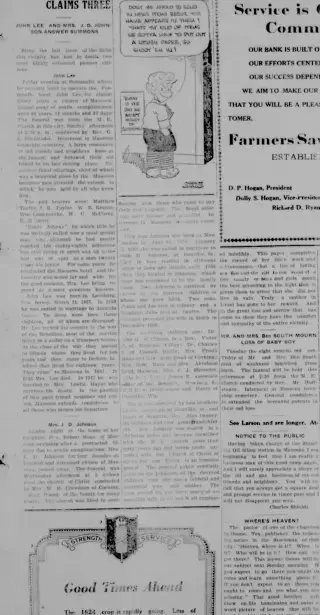 other Newspaper clipping from Mar 19, 1925 5979541