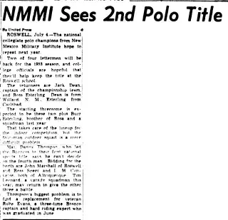 other Newspaper clipping from Jul 4, 1952 5979804