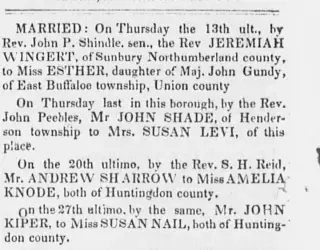 other Newspaper clipping from Apr 2, 1845 5980609