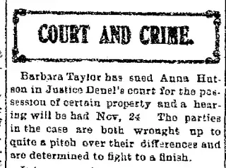 Crime Newspaper clipping from Nov 19, 1906 5980953