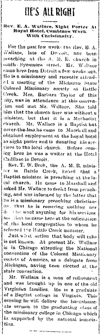 General news Newspaper clipping from Nov 3, 1905 5980964