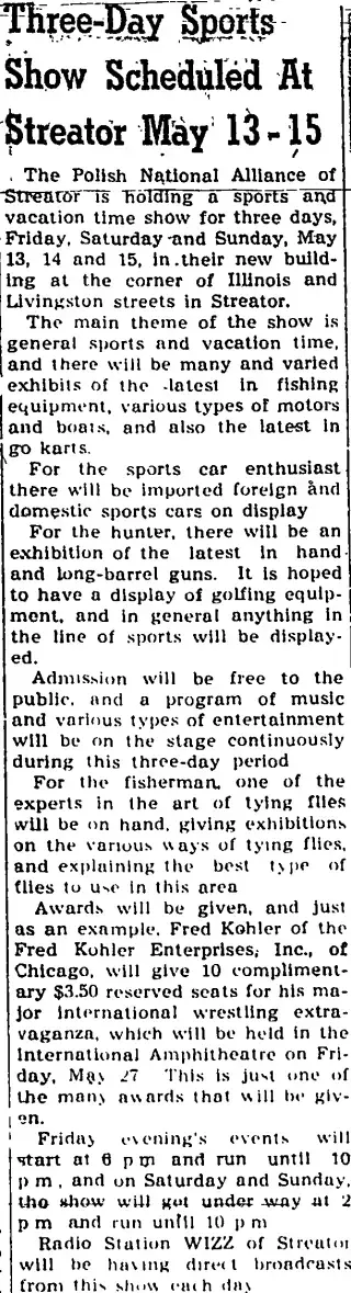 other Newspaper clipping from May 4, 1960 5981110