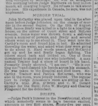 other Newspaper clipping from May 6, 1884 5981195