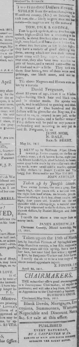 other Newspaper clipping from Jun 8, 1811 5981282