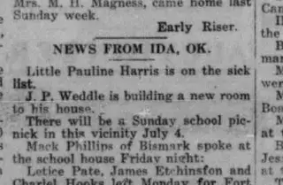 other Newspaper clipping from Jul 4, 1918 5982085